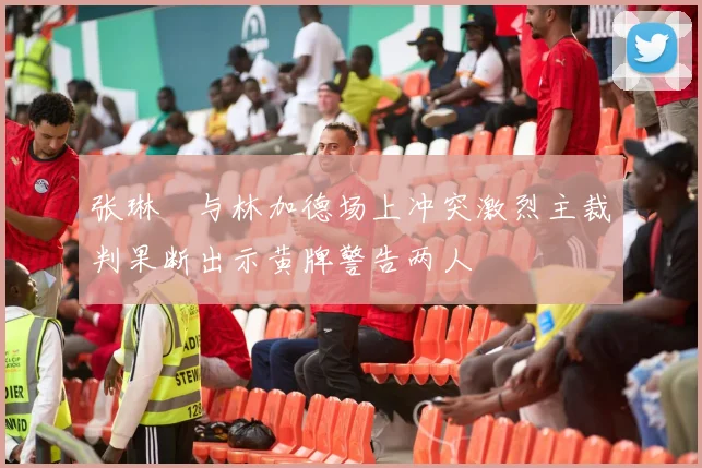 张琳芃与林加德场上冲突激烈主裁判果断出示黄牌警告两人